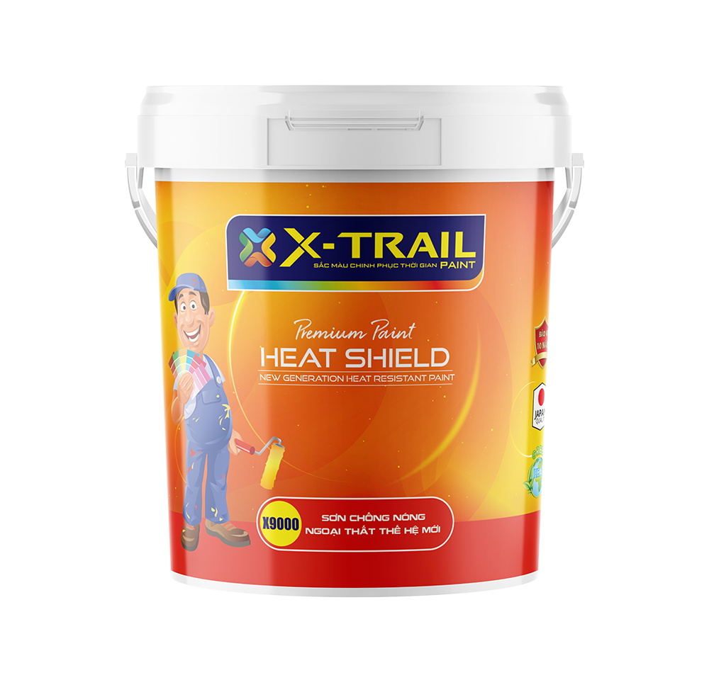 Sơn chống nóng ngoại thất thế hệ mới X9000